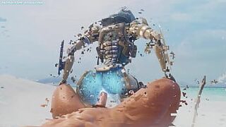 Грубый трах пепла (симулякр) - порно видео