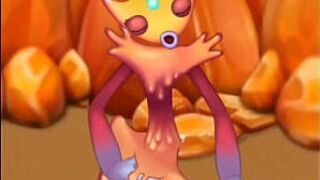 Мои поющие монстры порно. Канделавра и Флова - порно видео