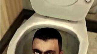 Туалет Скибиди. - порно видео